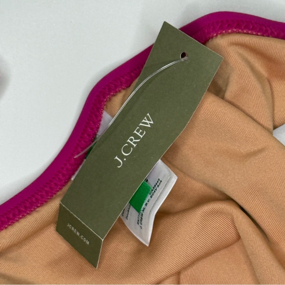 NWT | J.Crew | Bikini Bottom | Magenta Pink | Size M - Picture 12 of 12